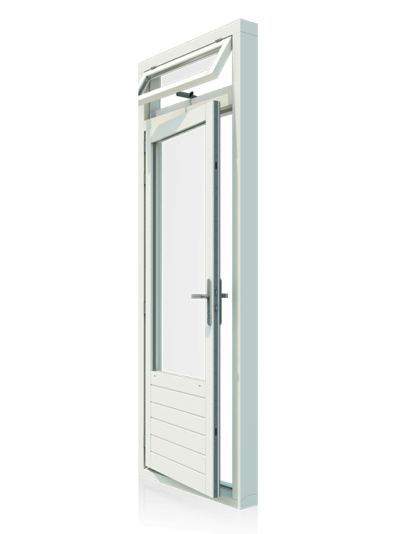 Deurkozijn met klepraam