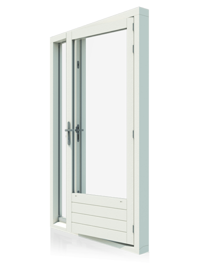 Deurkozijn met zijlicht links