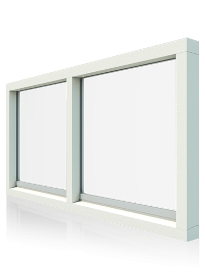 2-vaks kozijn horizontaal