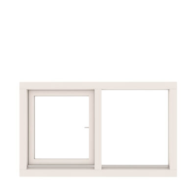 2-vaks draaikiepraam links 1700 x 1250 mm (24-uurskozijn)