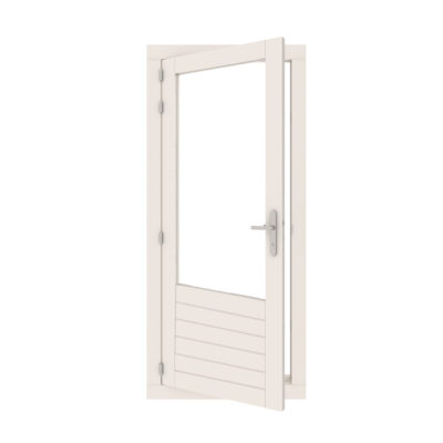 Enkel deurkozijn links 1034 x 2206 mm (24-uurskozijn)