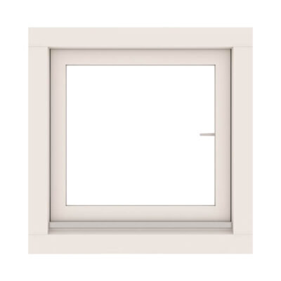 Draaikiepraam links draaiend - 900 mm x 1250 mm (24 uurskozijn)